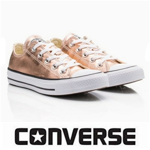 converse sneaker metallic